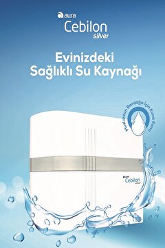 Aura Cebilon Silver Water Treatment  System Su Arıtma Cihazı ÜCRETSİZ KURULUM - Ürün bilgileri için tıklayın Resim Aura Cebilon Silver Water Treatment  System Su Arıtma Cihazı ÜCRETSİZ KURULUM