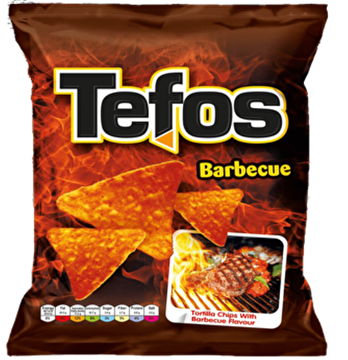 Show details for Tefos Corn Chips with Barbecue Flavor 18 g Picture of Tefos Corn Chips with Barbecue Flavor 18 g