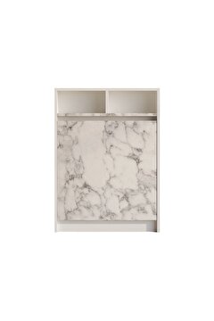 Picture of Decormet Bracked Çok Fonksiyonlu Masa Carrara Marble