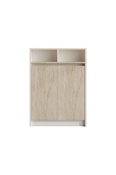 Picture of Decormet Bracked Çok Fonksiyonlu Masa Travertine