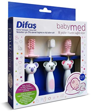 Show details for Difaş Baby Med Set Pink Picture of Difaş Baby Med Set Pink