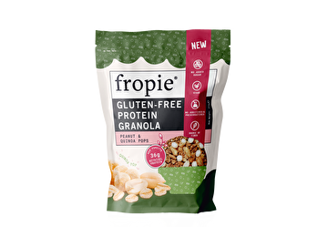 Show details for Fropie Gluten-Free Protein Granola - Peanut & Quinoa Pops Picture of Fropie Gluten-Free Protein Granola - Peanut & Quinoa Pops