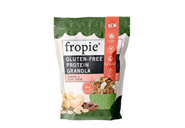 Show details for Fropie Gluten-Free Protein Granola - Cashew & Flax Seeds Picture of Fropie Gluten-Free Protein Granola - Cashew & Flax Seeds