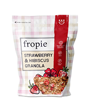 Show details for Fropie Everyday Granola - Strawberry & Hibiscus (Contains Gluten) Picture of Fropie Everyday Granola - Strawberry & Hibiscus (Contains Gluten)