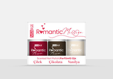 Show details for Mara Romantic Mission Nail Polish Set 3*5Ml - Nail Polish With Smell Picture of Mara Romantic Mission Nail Polish Set 3*5Ml - Nail Polish With Smell