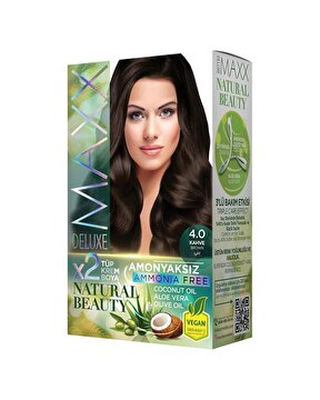 Show details for MAXX DELUXE AMMONIA FREE HAIR DYE KIT  4.0 Picture of MAXX DELUXE AMMONIA FREE HAIR DYE KIT  4.0