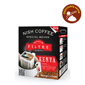 Picture of Nish Pratik Filtre Kahve Kenya 9 Gr X 5