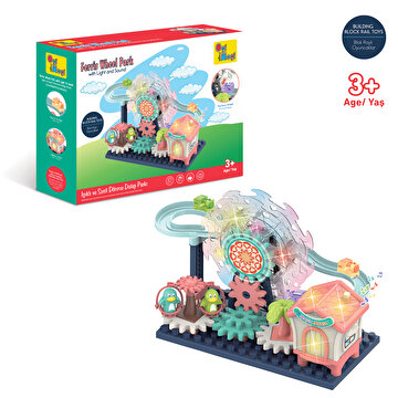 Picture of Ogi Mogi Toys Işıklı ve Sesli Dönme Dolaplı Penguenli Lunapark Oyun Seti