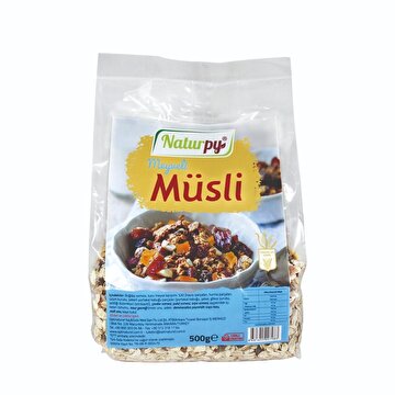 Show details for Naturpy Natural Fruıt Mueslı 500 gr Picture of Naturpy Natural Fruıt Mueslı 500 gr
