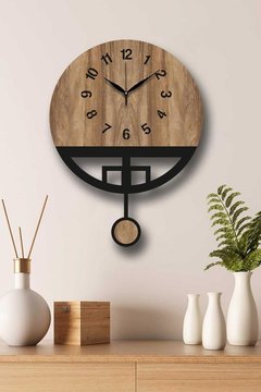 Picture of Volante Modern Dekoratif Ahşap Mdf Duvar Saati