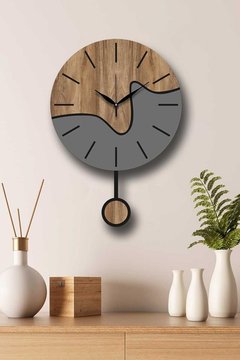 Picture of Volante Modern Dekoratif Ahşap Mdf Duvar Saati