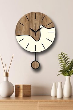Picture of Volante Modern Dekoratif Ahşap Mdf Duvar Saati
