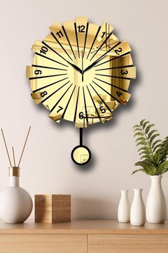 Picture of Volante Modern Dekoratif Ahşap Mdf Duvar Saati