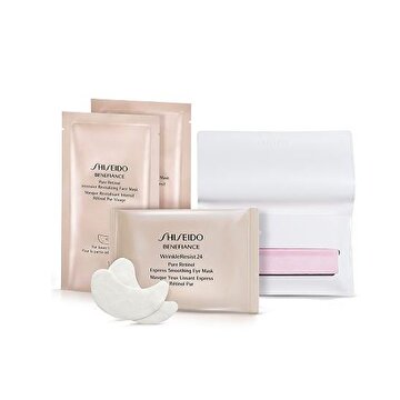 Shiseido Yüz ve Göz Maskesi Ekspres Bakım Seti - Ürün bilgileri için tıklayın Resim Shiseido Yüz ve Göz Maskesi Ekspres Bakım Seti