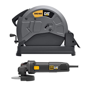 Picture of CAT DX5180SET 2400Watt 355mm Profesyonel Profil Kesme + DX3090 720Watt 125mm Profesyonel Avuç Taşlama