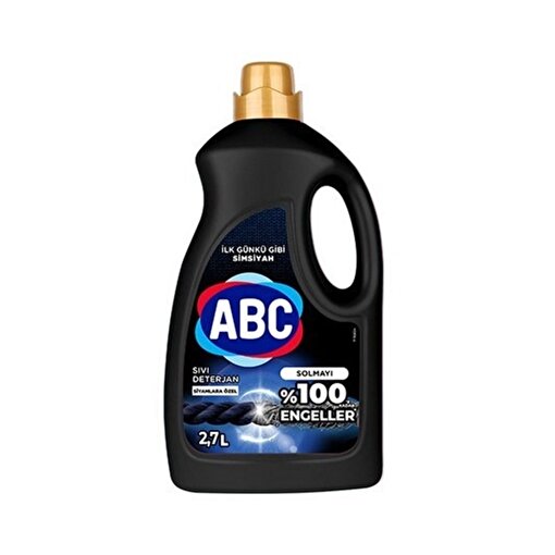 Abc Sıvı Çamaşır Deterjanı Siyahlar 2,7 L. ürün görseli