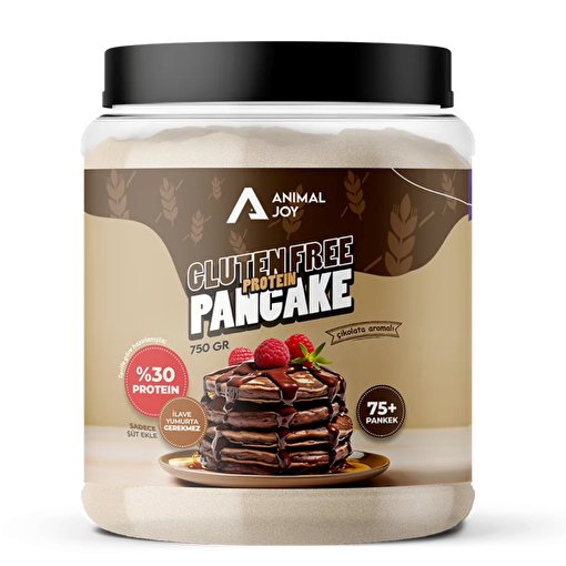 Picture of Animal Joy Protein Pancake Gluten-Free Chocolate Flavoured 750 Gr / 15 Serving