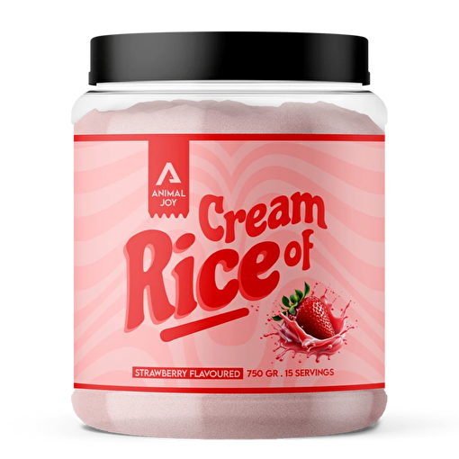 Picture of Animal Joy Cream Of Rice Strawberry Flavoured 750 Gr / 15 Serving