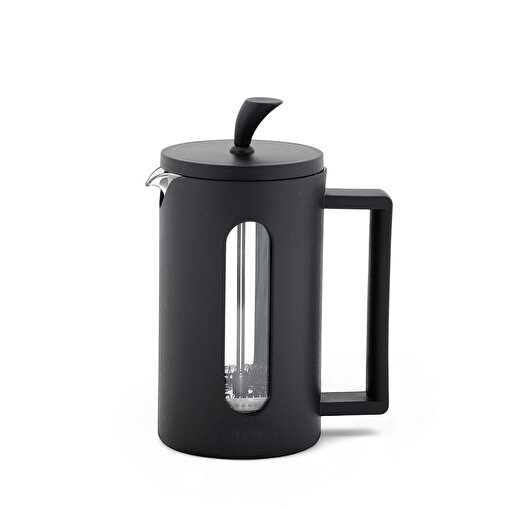 Any Morning 600 ml French Press, Darbeye Dayanıklı Cam, 304 Paslanmaz Çelik Filtreli FF002. ürün görseli