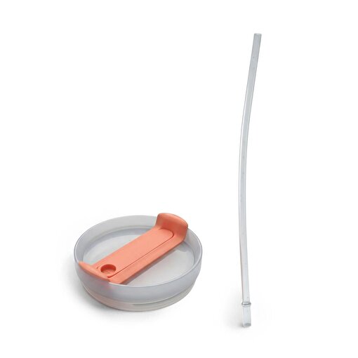 Any Morning Vaha 1200 ml Termos Mug Kapağı ve Pipet Açık Somon. ürün görseli