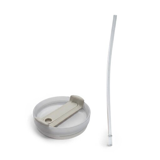 Any Morning Vaha 1200 ml Termos Mug Kapağı ve Pipet Gri. ürün görseli