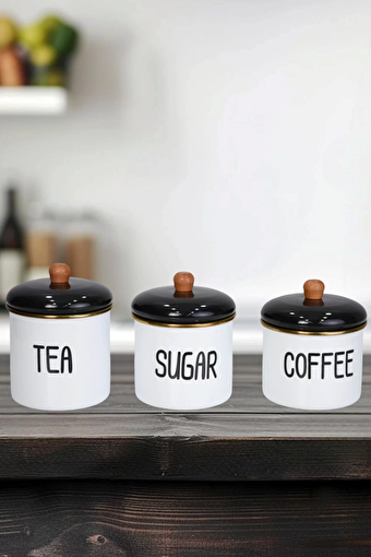 Picture of PR Home Bohem Enamel Spice Jar Set