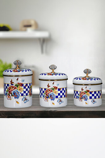 Picture of PR Home Allegro Enamel Spice Jar Set