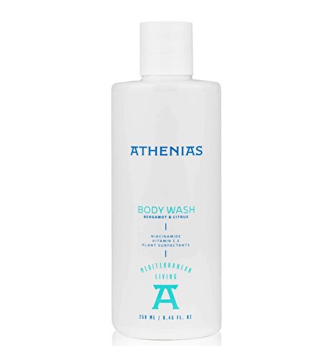 Athenias Body Wash 250 ML Niacinamide, E Ve C Vitamini İçeren Duş Jeli | SLS İçermeyen + Nemlendirici + SPA Keyfi. ürün görseli