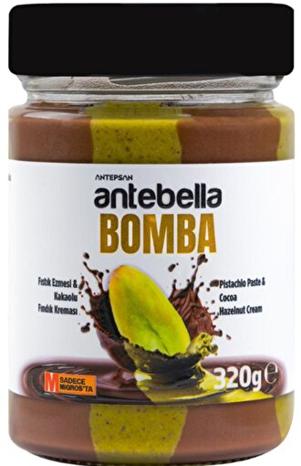 Picture of Antepsan Bomb 320 g (%70 Pistachio Cream + %35 Hazelnut Cream)
