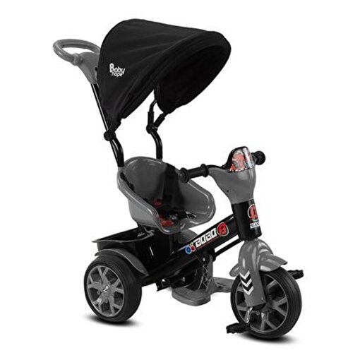 Babyhope 121 Bobo Üçteker Bisiklet Gri. ürün görseli