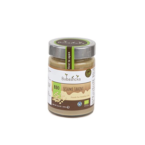 Picture of Bubashcka Bıo Sesame Tahini, 330G. Glass Jar