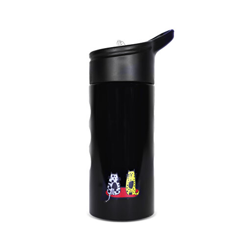 Picture of Biggdesign Cats 500 Ml Bottle Black