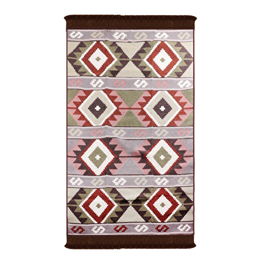 Bigghome Çift Taraflı Kilim, Makinede Yıkanabilir, Modern Desenli, 120*180 cm, SA1583B . ürün görseli