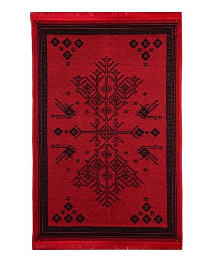 Bigghome SA25CY Kilim 80*150 cm, Makinede Yıkanabilir, Etnik Desenli. ürün görseli
