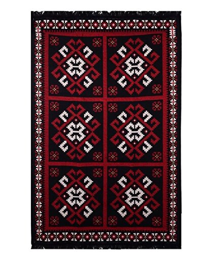 Bigghome SA25MK Kilim 120*180 cm, Makinede Yıkanabilir, Etnik Desenli. ürün görseli