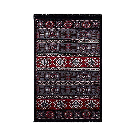Bigghome Kilim, Makinede Yıkanabilir, Etnik Desenli, 120*180 cm, SA25HC . ürün görseli