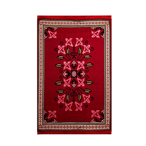 Bigghome Kilim, Makinede Yıkanabilir, Etnik Desenli, 120*180 cm, SA25PY . ürün görseli