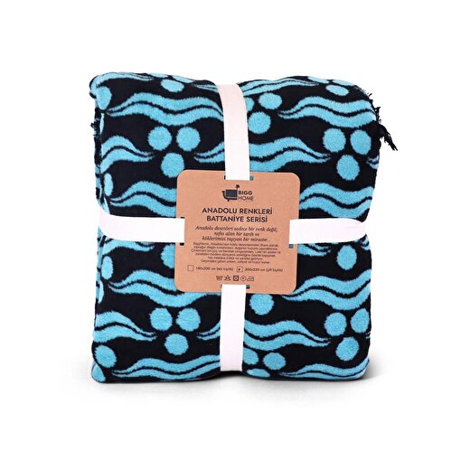 Bigghome Osmanlı  Çift Kişilik Battaniye 200 x 220 cm. ürün görseli