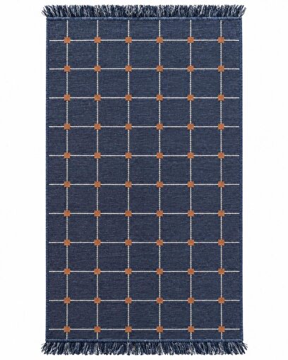 Bigghome Çift Taraflı Kilim 80*150 cm SA26TA Makinede Yıkanabilir Modern Desenli . ürün görseli