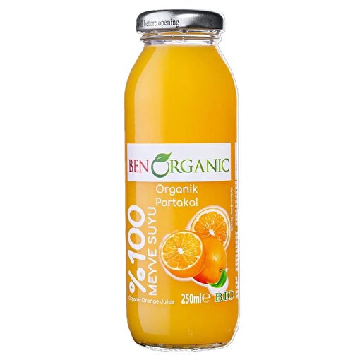 Picture of Ben Organics Orange Juice – 250 ml