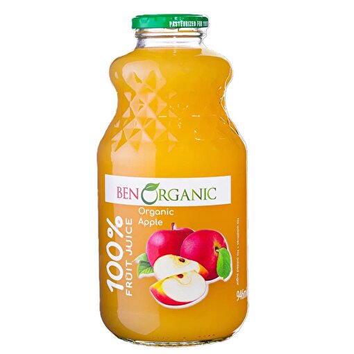 Picture of Ben Organics Apple Juice – 946 ml