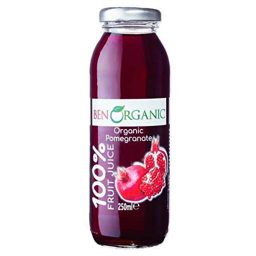 Picture of Ben Organics Pomegranate Juice – 250 ml