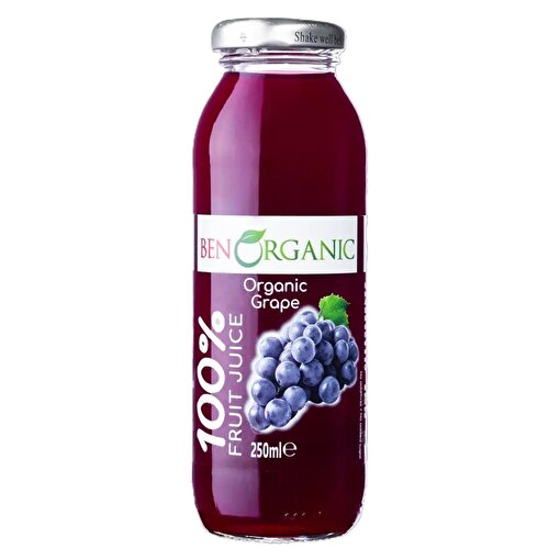 Picture of Ben Organics Grape Juice – 250 ml