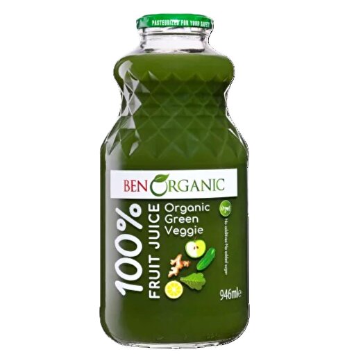 Picture of Ben Organics Green Veggie Juice – 946 ml