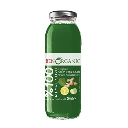 Picture of Ben Organics Green Veggie Juice – 250 ml