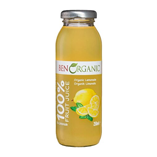 Picture of Ben Organics Lemonade Juice – 250 ml