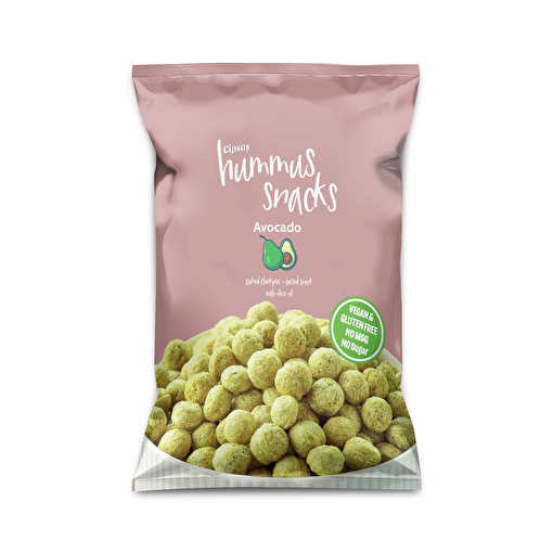 Picture of Cipsaş Hummus Snacks Avocado Flavored Hummus Chips 45 G