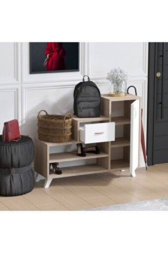Decormet Retro Ayakkabı Dolabı Sonoma. ürün görseli