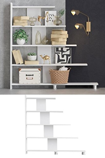 Decormet Reward Kitaplık Beyaz. ürün görseli