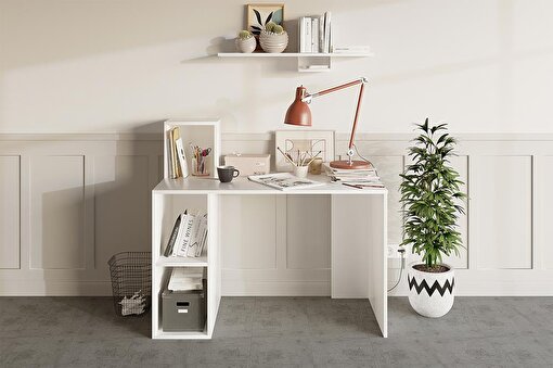Decormet Buca Çalışma Masası Beyaz. ürün görseli